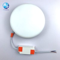 25W High Lumen Frameless Round Surface LED Rimless Slim Panel Lighting LED Panel